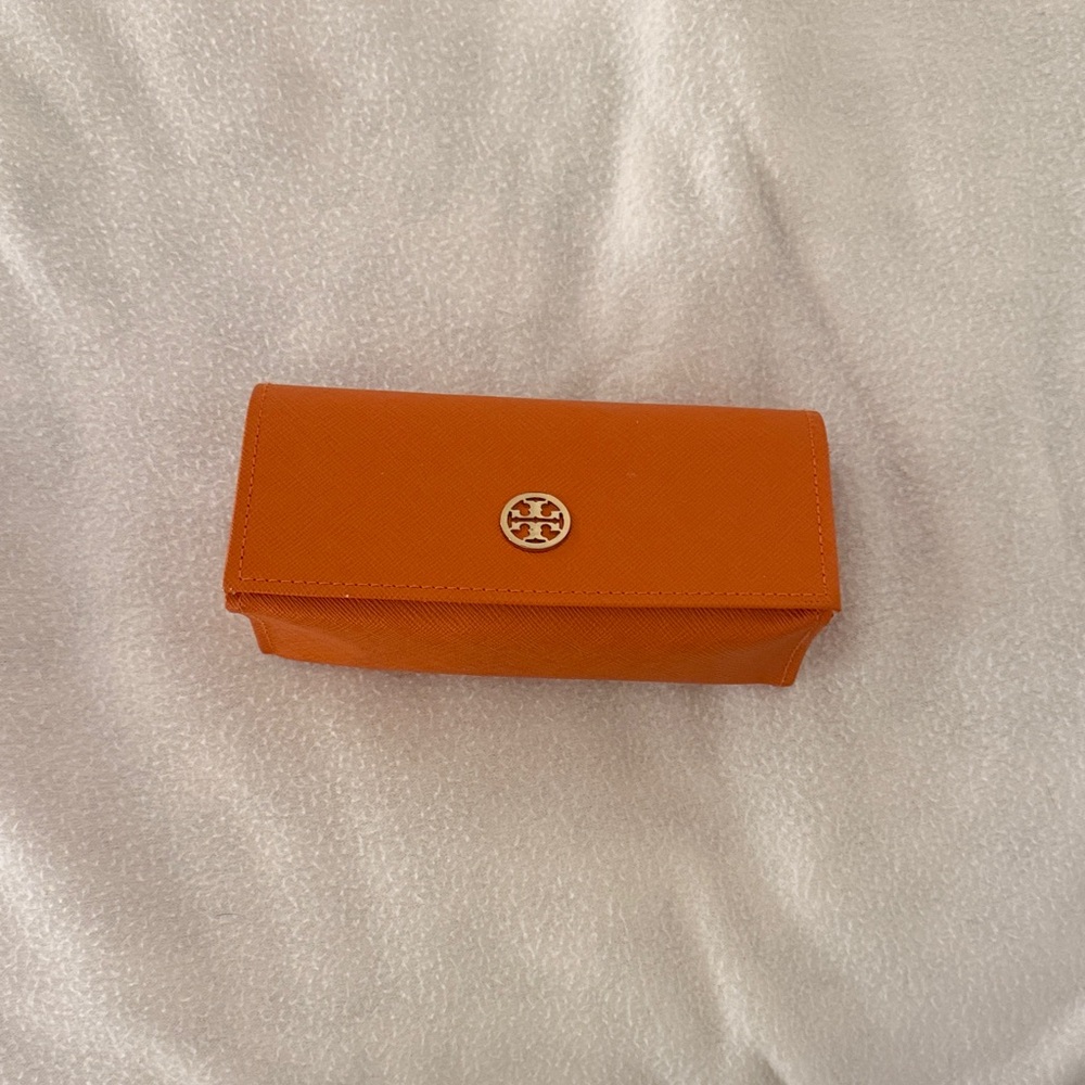 Tory Burch Orange Sunglass Case